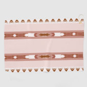 Terracotta Erfgoed Golfhanddoek (Horizontaal)