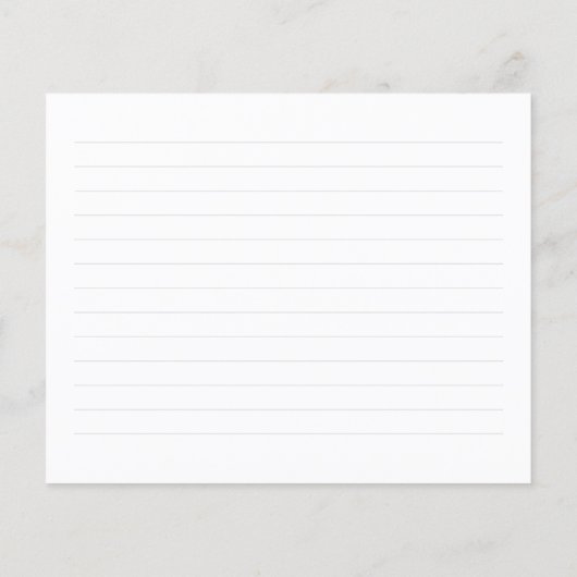 Terracotta Floral Boho Vrijgezellenfeest Recipe (Achterkant)