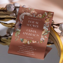 Terracotta Floral Vrijgezellenfeest | Boho Herfst 