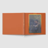 Terracotta foto bruiloft Folie gastenboek (Volledig)