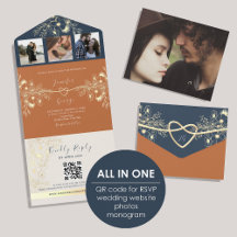 Terracotta foto's QR code bruiloft