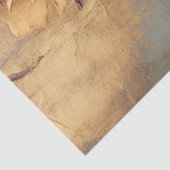  terracotta Franse rozen faux gold chic Tissuepapier (Detail)