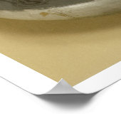 Terracotta geverfde grijze artikelen, Hastinapur,  Poster (Hoek)