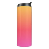 Terracotta Gift Sport thermale tumbler Thermosbeker (Gedraaid links)