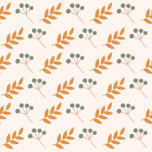 Terracotta Gordijn Groovy 70s Bloem Ontwerp
