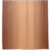 Terracotta Gradient Douchegordijn (Voorkant)