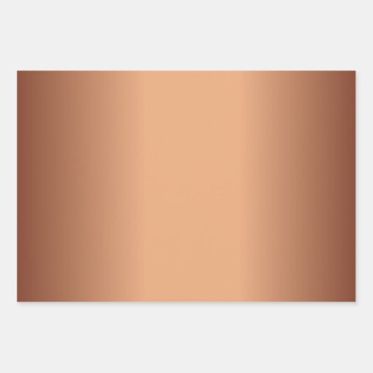 Terracotta Gradient Inpakpapier Vel (Voorkant)