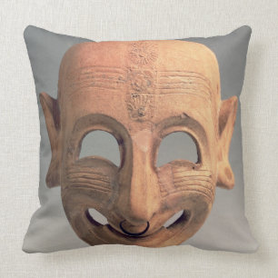 Terracotta grinning mask uit San Sperate, 6de-5de Kussen