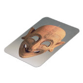 Terracotta grinning mask uit San Sperate, 6de-5de Magneet (Linkerzijde)