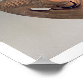 Terracotta grinning mask uit San Sperate, 6de-5de Poster (Hoek)