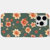 Terracotta Groen patroon 2025 Case-Mate iPhone Case (Achterkant (horizontaal))