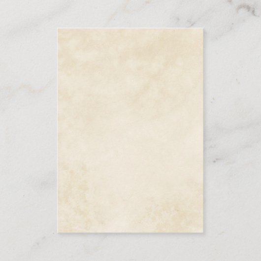 Terracotta herfst bladeren herfst bruiloft recepti informatiekaartje (Achterkant)