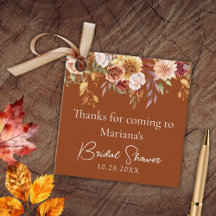 Terracotta Herfst Bloemen Vrijgezellenfeest