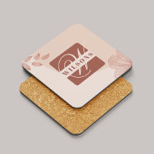 Terracotta Hues Bier Onderzetter