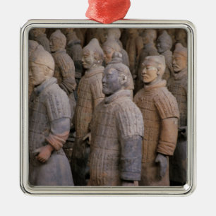 Terracotta krijgers in het graf van keizer Qin Shi Metalen Ornament