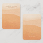 Terracotta Lagen Sieraden Display Kaart Visitekaartje (Voorkant / Achterkant)