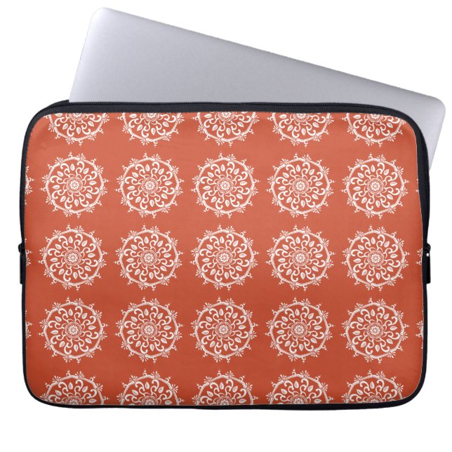 Terracotta Laptop Sleeve (Voorkant)