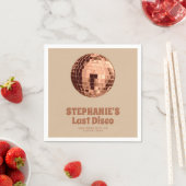 Terracotta Last Disco Bachelorette Weekend Servet (Insitu)