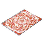 Terracotta Mandala Notitieboek (Linkerzijde)