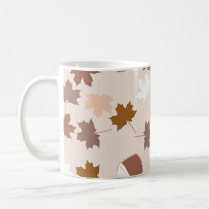 Terracotta Maple Latte Gezellige Retro Herfst & Wi Koffiemok
