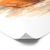 Terracotta Marokkaanse Keuken Waterverf Poster (Hoek)
