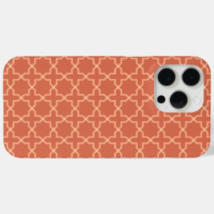 Terracotta Marokkaanse Zellige Patroonkunst (Zelij iPhone 15 Pro Max Hoesje