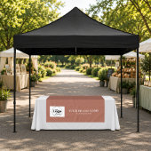 Terracotta Merk Logo Tafelkleed Runner