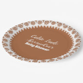 Terracotta Mexican Cielito Lindo Baby shower Papieren Bordje (Gekanteld)