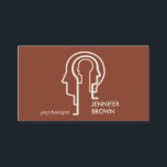 Terracotta Mind Science Human Head psycholoog Visitekaartje<br><div class="desc">Terracotta Mind Science Human Head psycholoog</div>