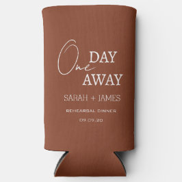 Terracotta Minimal op een dag afstand repetitie di Seltzer Blikjeskoeler