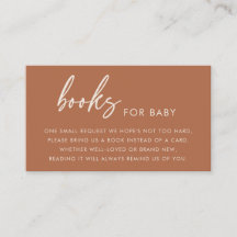 Terracotta Minimalistische Boho Boeken voor Baby S
