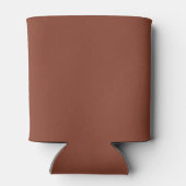 Terracotta Modern 50e verjaardag Blikjeskoeler (Achterkant)