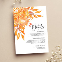 Terracotta Moderne Bloemen Rustieke Bruiloft