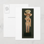 Terracotta Moeder Goddess, Mohenjodaro, 2300-1750 Briefkaart (Voorkant / Achterkant)