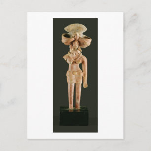 Terracotta Moeder Goddess, Mohenjodaro, 2300-1750 Briefkaart