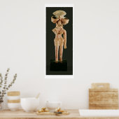Terracotta Moeder Goddess, Mohenjodaro, 2300-1750 Poster (Keuken)