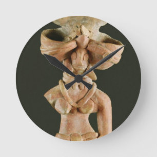 Terracotta Moeder Goddess, Mohenjodaro, 2300-1750 Ronde Klok