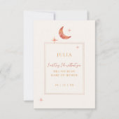 Terracotta Moon bruidsmeisje voorstel Kaart (Voorkant)