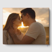 Terracotta Mountain Floral Wedding Photo Gastenboek (Achterkant)