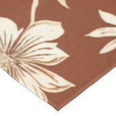  Terracotta Naadloze Boho Bloemenpatroon Tafelkleed (Gekanteld)