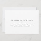 Terracotta Naar mijn Ring drager trouwdag kaart (Achterkant)