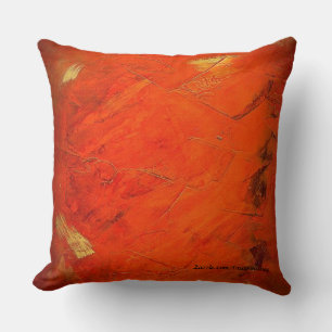 Terracotta namaak afwerking patroon worp kussens