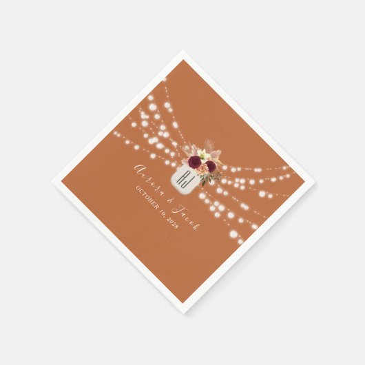 Terracotta Napkins Servet (Hoek)