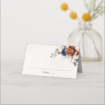 Terracotta Navy Blue Pampas Grass Rustic Wedding Plaatskaartje<br><div class="desc">Elegant Navy blue,  Terracotta,  Oranje oorrijke bloemige bruiloft met een elegante bouquet van Navy blue,  Terracotta-rozen pinda's en eucalyptusbladeren. Neem contact met mij op voor hulp bij aanpassingen of als u een ander product nodig hebt met dit ontwerp.</div>