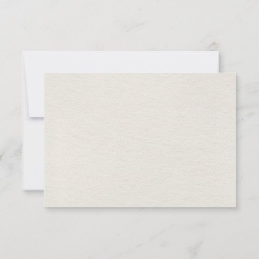 Terracotta Navy Blue Pampas Grass Rustic Wedding R RSVP Kaartje (Achterkant)