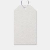 Terracotta Navy Blue Pampas Grass Wedding Welkom Cadeaulabel (Achterkant)