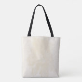 terracotta navy floral tote bag (Achterkant)