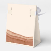 Terracotta Ombre Boho Bedankdoosjes (Achterkant)