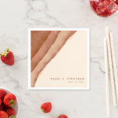 Terracotta Ombre | Minimalistische Boho Servet (Insitu)