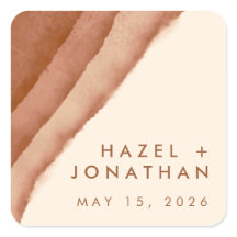 Terracotta Ombre | Minimalistische Boho